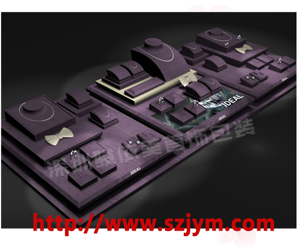 鉑金陳列設計圖