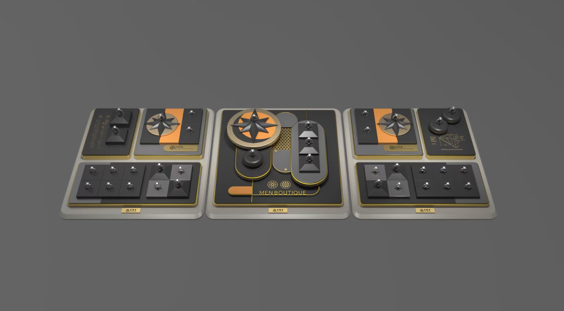 古法金陳列設計