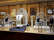 中國黃金櫥窗道具